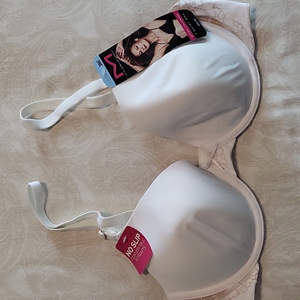 Maidenform Extra Coverage T-Shirt Convertible Bra 36C